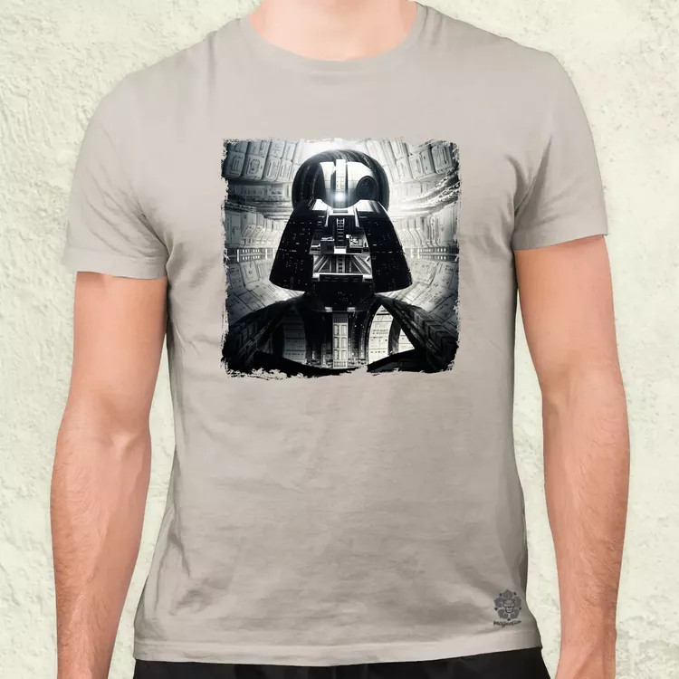 Pareidolia Darth Vader Halálcsillag fantázia v11 férfi póló