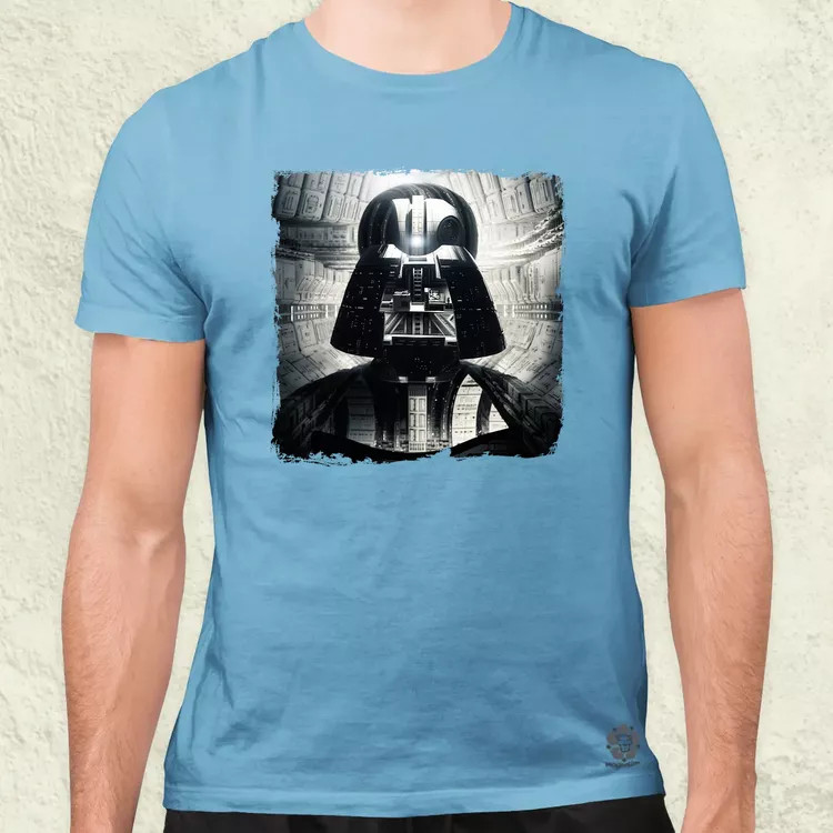 Pareidolia Darth Vader Halálcsillag fantázia v11 férfi póló