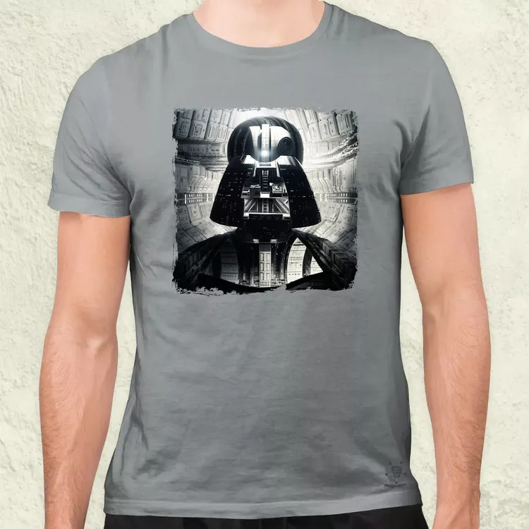 Pareidolia Darth Vader Halálcsillag fantázia v11 férfi póló