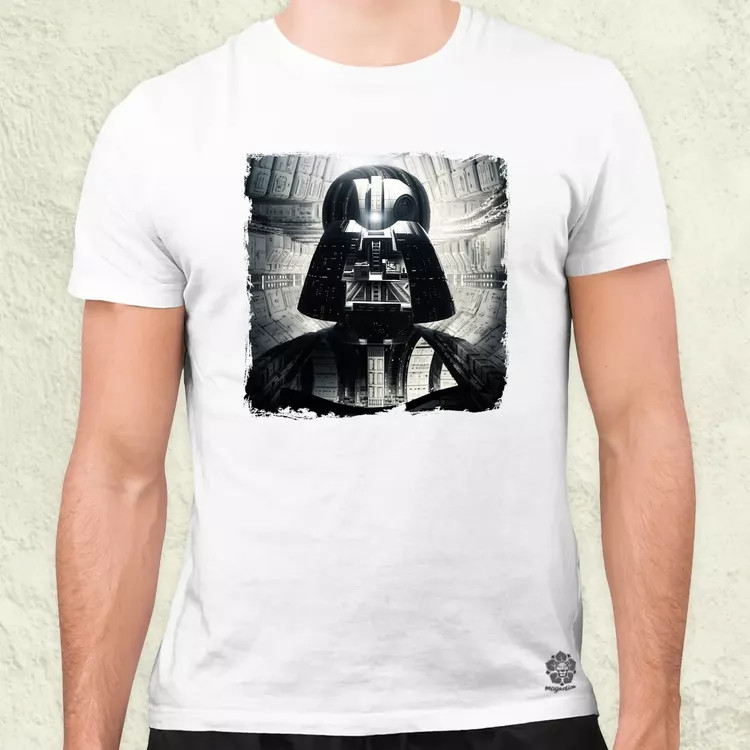 Pareidolia Darth Vader Halálcsillag fantázia v11 férfi póló