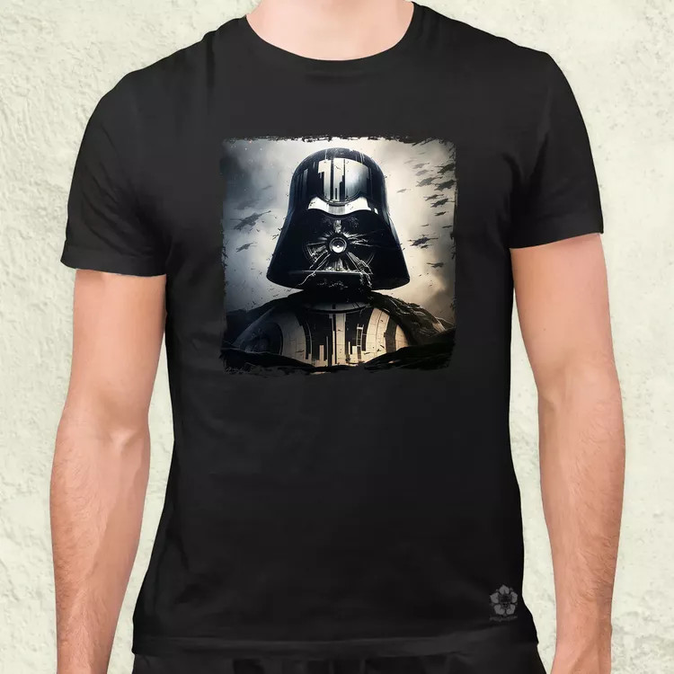 Pareidolia Darth Vader Halálcsillag fantázia v4 férfi póló