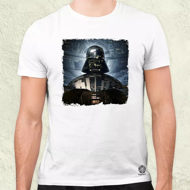 Pareidolia Darth Vader Halálcsillag fantázia v5 férfi póló