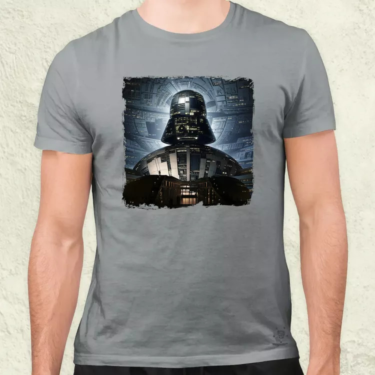 Pareidolia Darth Vader Halálcsillag fantázia v5 férfi póló