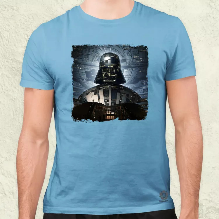 Pareidolia Darth Vader Halálcsillag fantázia v5 férfi póló
