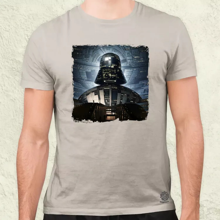 Pareidolia Darth Vader Halálcsillag fantázia v5 férfi póló