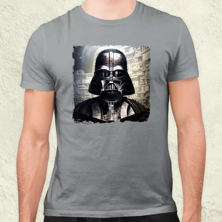 Pareidolia Darth Vader Halálcsillag fantázia v6 férfi póló