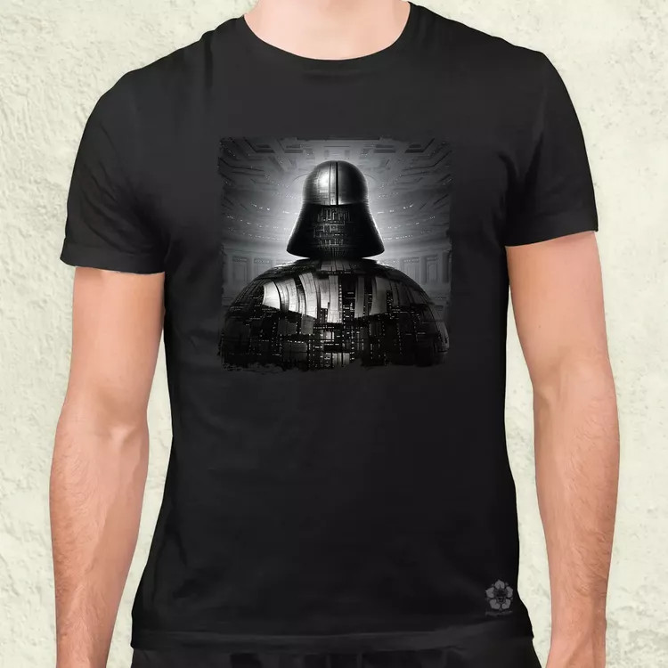 Pareidolia Darth Vader Halálcsillag fantázia v9 férfi póló