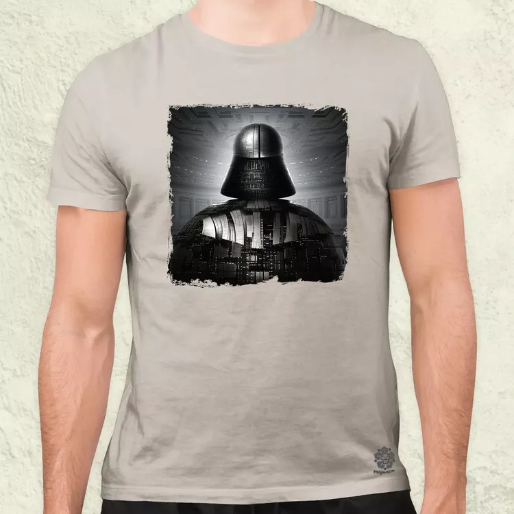 Pareidolia Darth Vader Halálcsillag fantázia v9 férfi póló