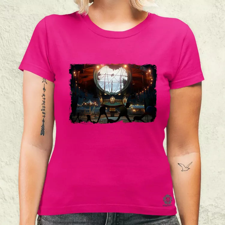 Pareidolia Pennywise vidámpark fantázia v2 női póló