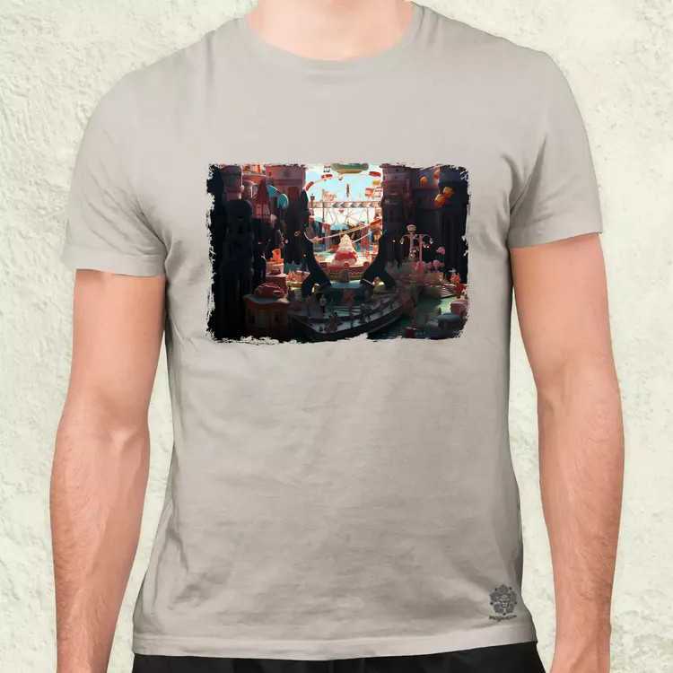 Pareidolia Pennywise vidámpark fantázia v3 férfi póló