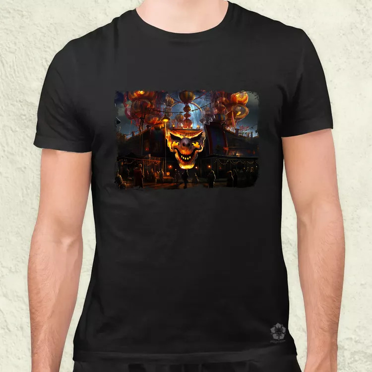 Pareidolia Pennywise vidámpark fantázia v4 férfi póló