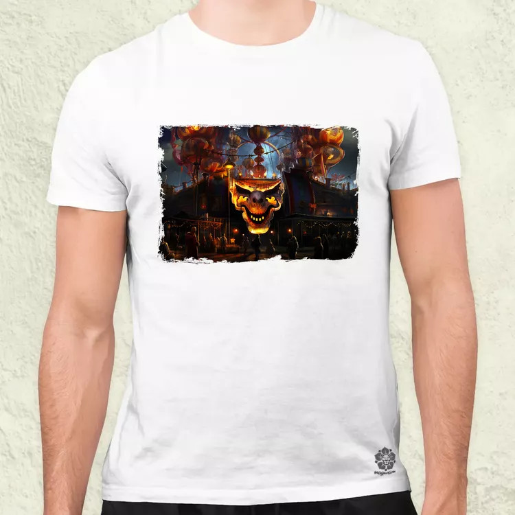 Pareidolia Pennywise vidámpark fantázia v4 férfi póló