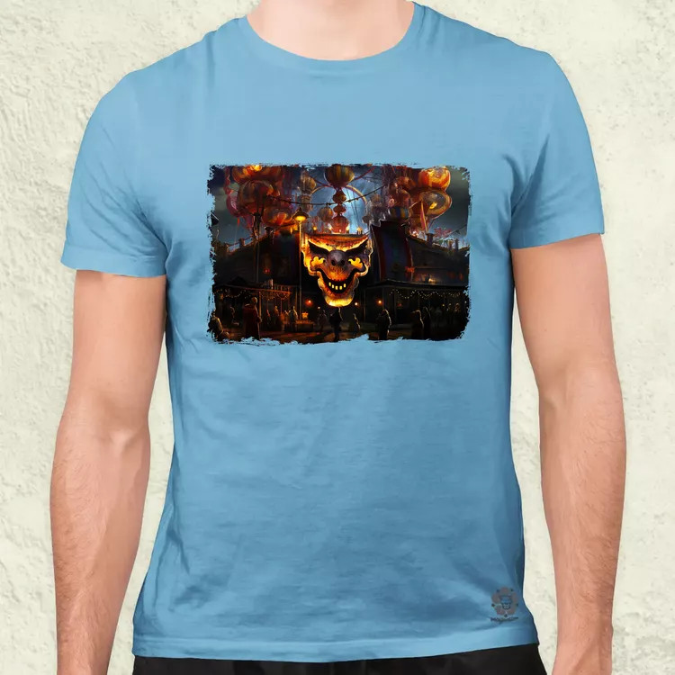Pareidolia Pennywise vidámpark fantázia v4 férfi póló