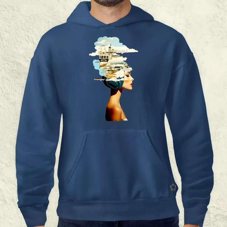 Szürreál pop art fantázia v2 férfi pulóver