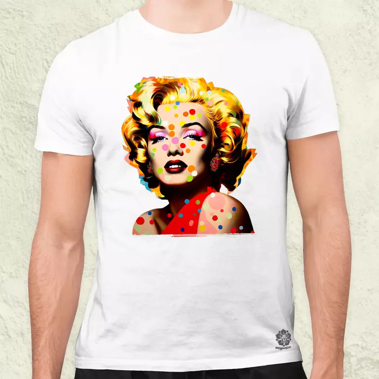Pop art Marilyn Monroe v1 férfi póló