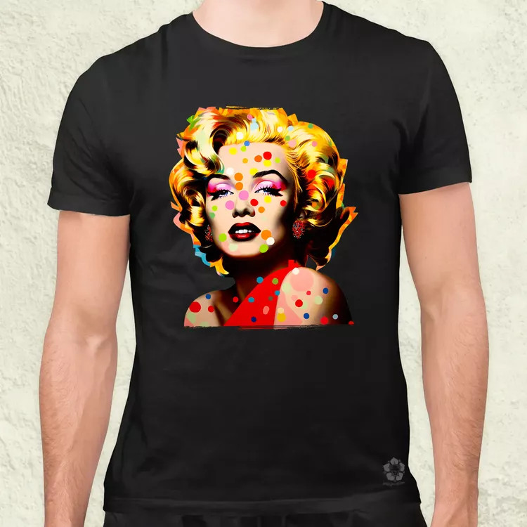 Pop art Marilyn Monroe v1 férfi póló