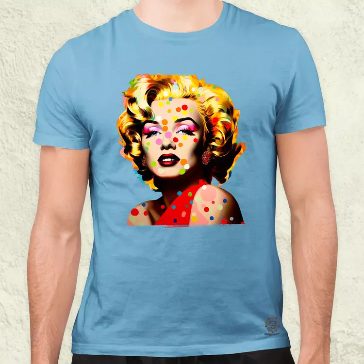 Pop art Marilyn Monroe v1 férfi póló