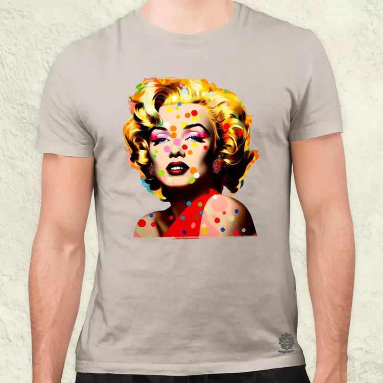 Pop art Marilyn Monroe v1 férfi póló