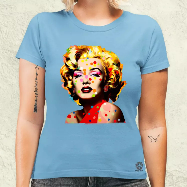 Pop art Marilyn Monroe v1 női póló