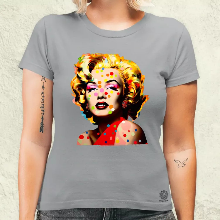 Pop art Marilyn Monroe v1 női póló