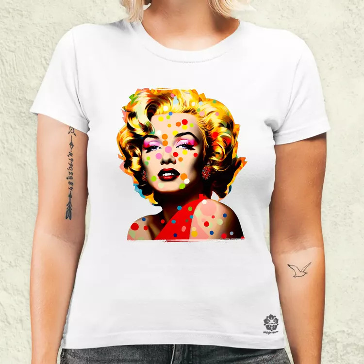 Pop art Marilyn Monroe v1 női póló