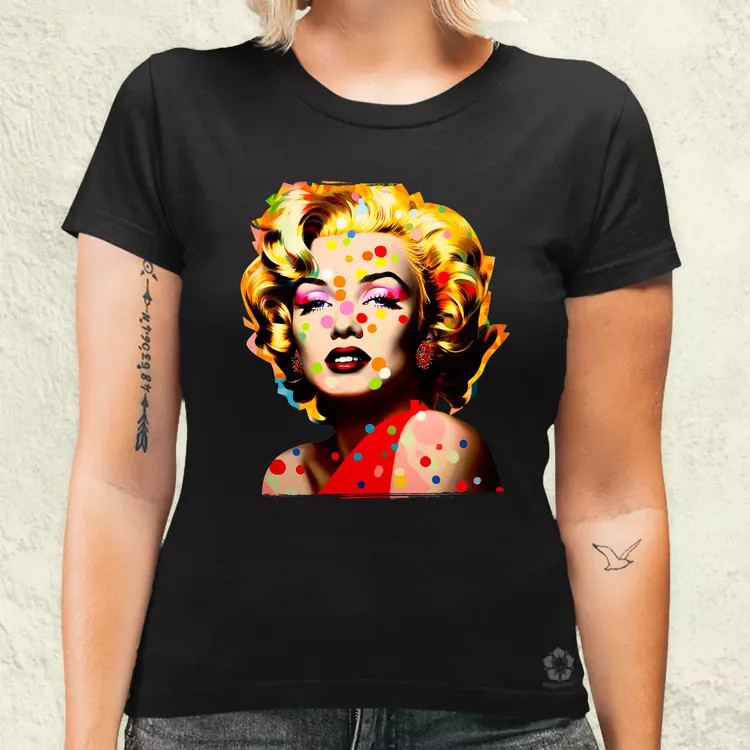Pop art Marilyn Monroe v1 női póló