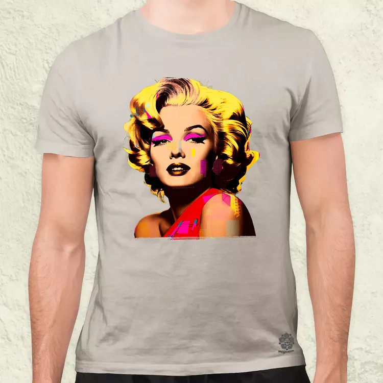 Pop art Marilyn Monroe v2 férfi póló