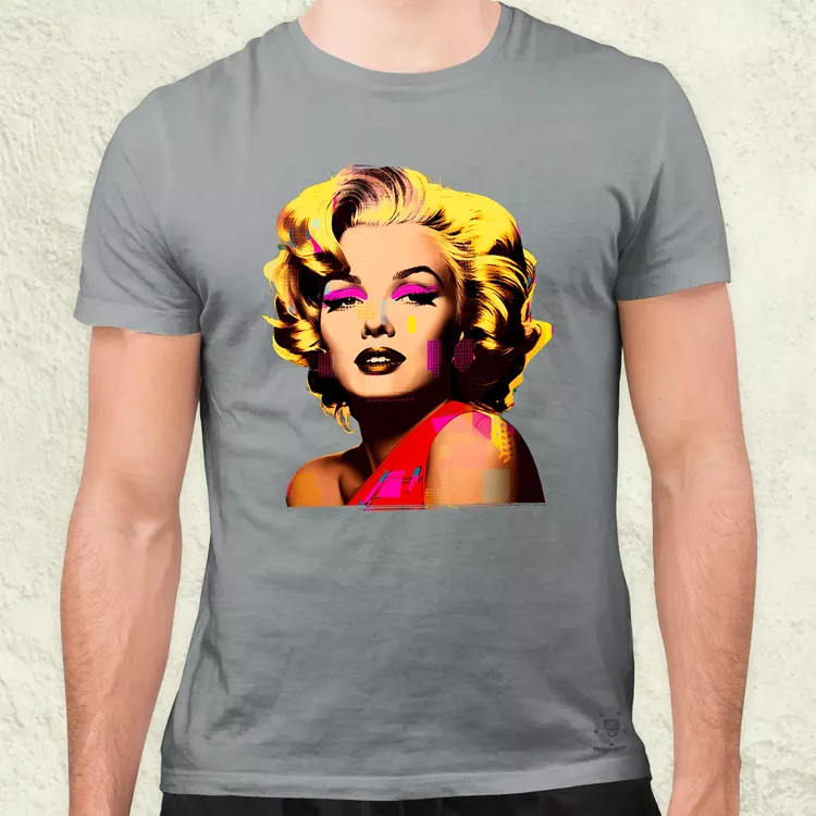Pop art Marilyn Monroe v2 férfi póló