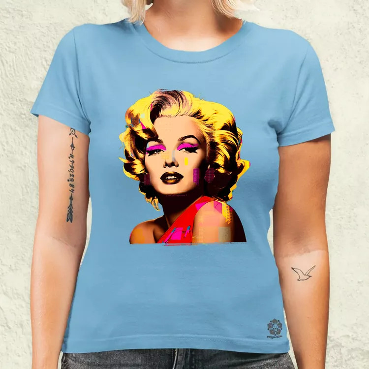 Pop art Marilyn Monroe v2 női póló