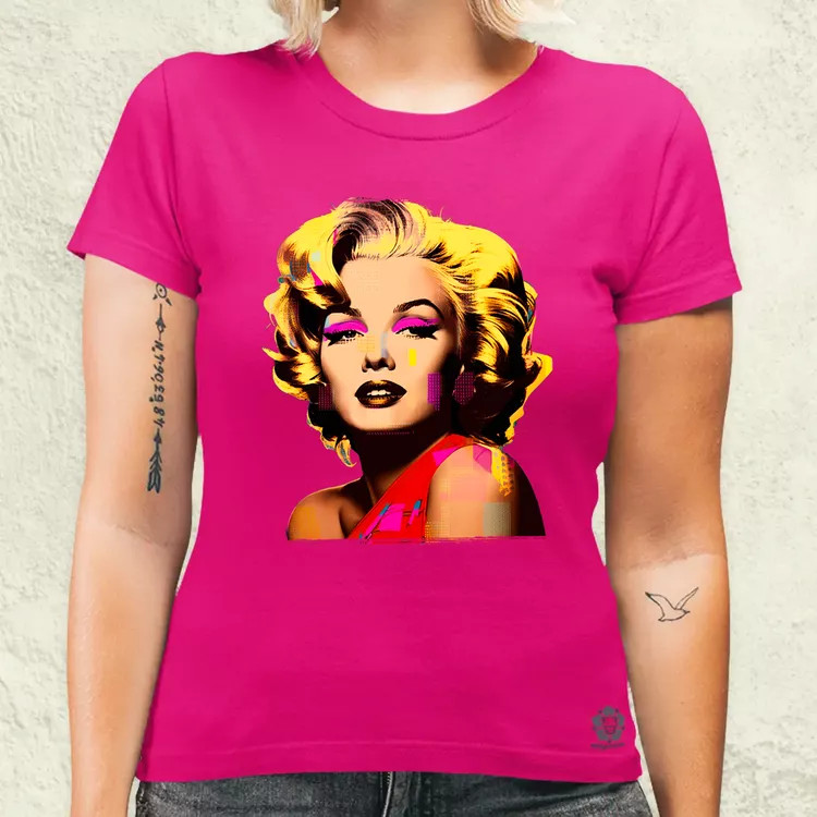 Pop art Marilyn Monroe v2 női póló