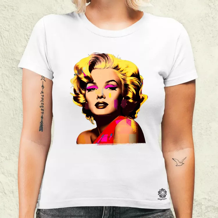 Pop art Marilyn Monroe v2 női póló