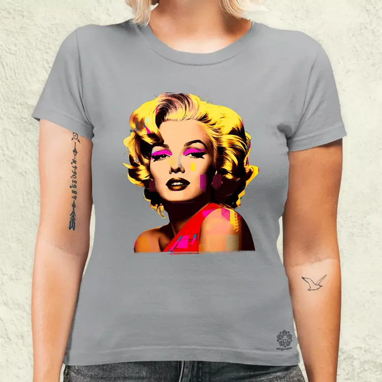 Pop art Marilyn Monroe v2 női póló