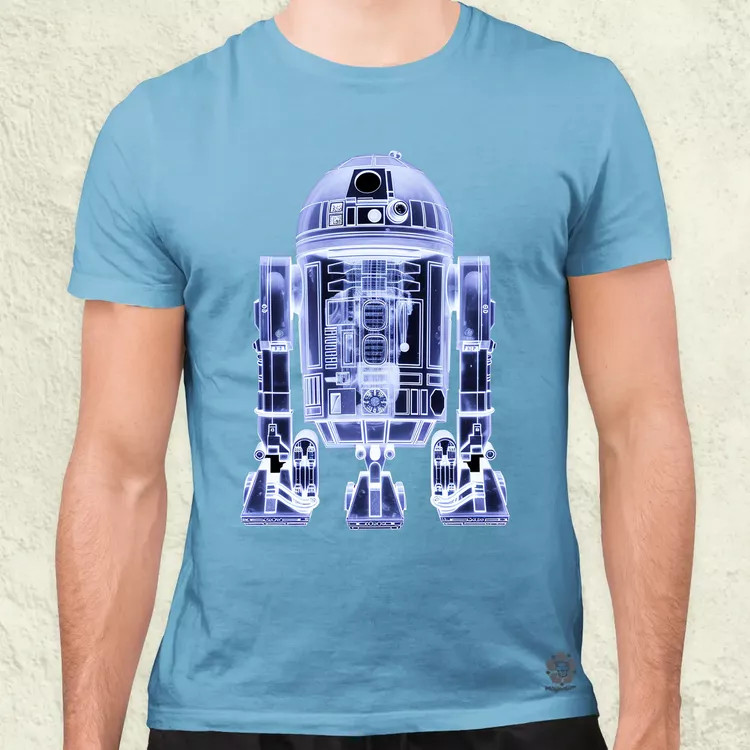 R2-D2 röntgen v1 férfi póló