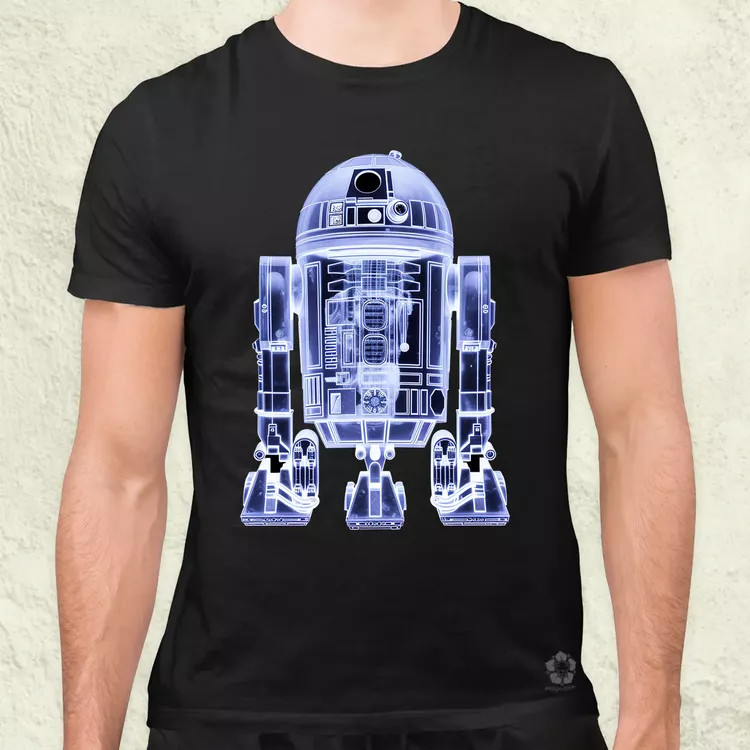 R2-D2 röntgen v1 férfi póló