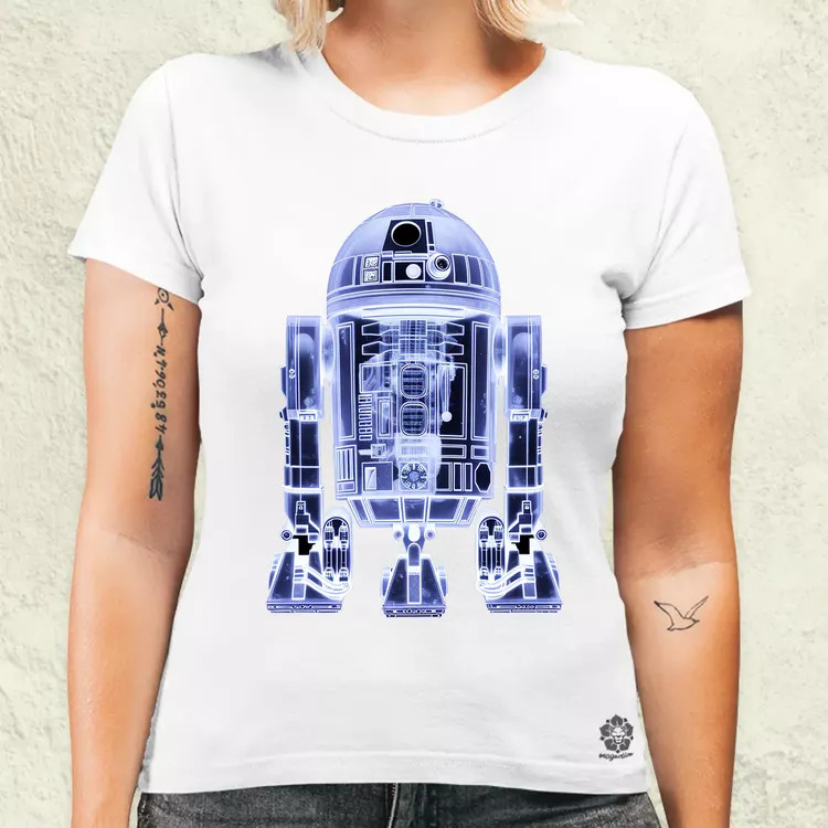 R2-D2 röntgen v1 női póló