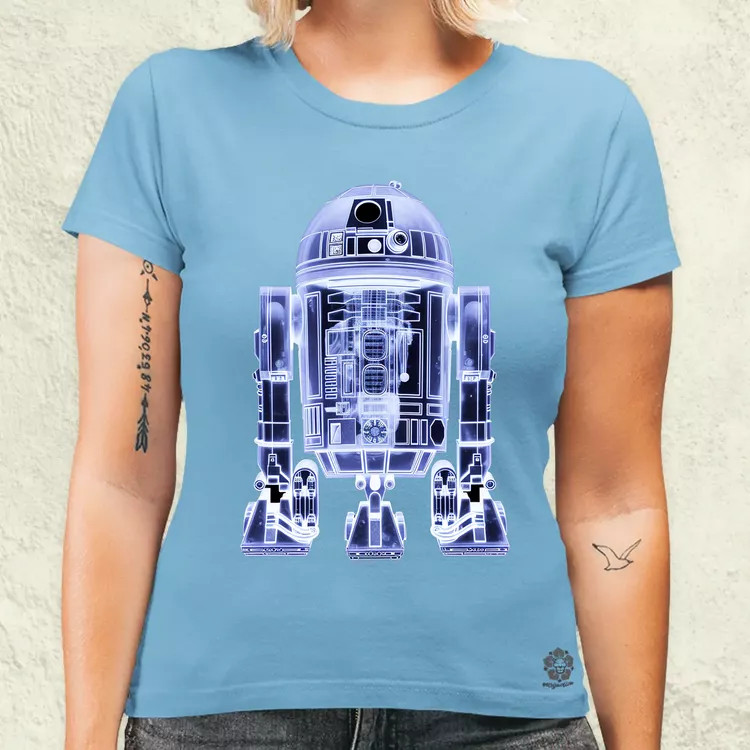 R2-D2 röntgen v1 női póló