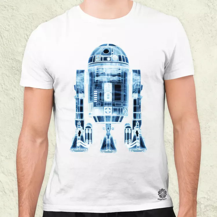 R2-D2 röntgen v2 férfi póló