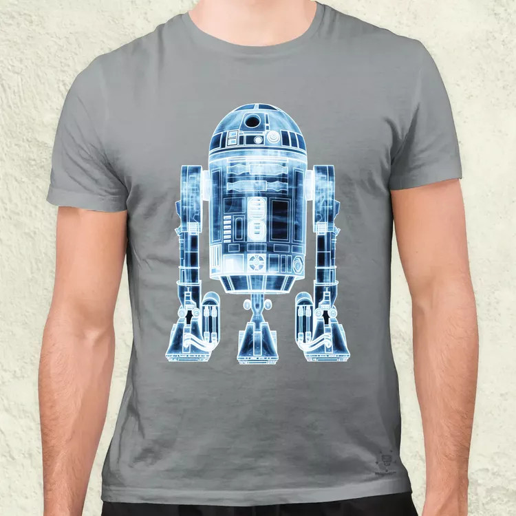 R2-D2 röntgen v2 férfi póló