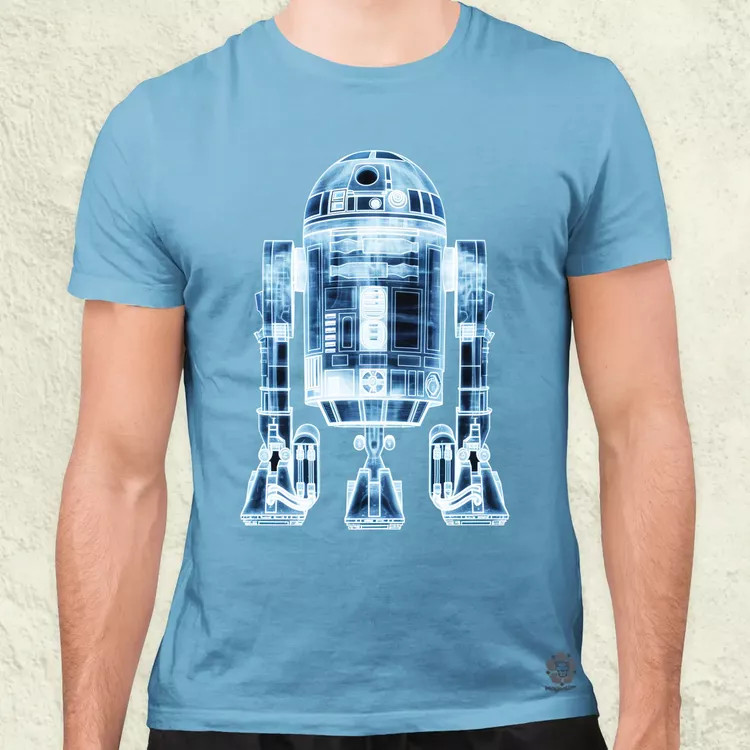 R2-D2 röntgen v2 férfi póló