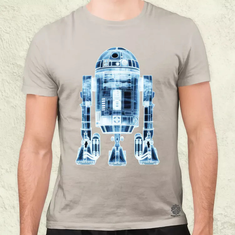 R2-D2 röntgen v2 férfi póló