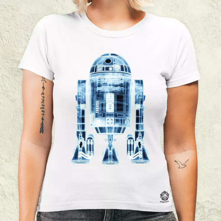 R2-D2 röntgen v2 női póló