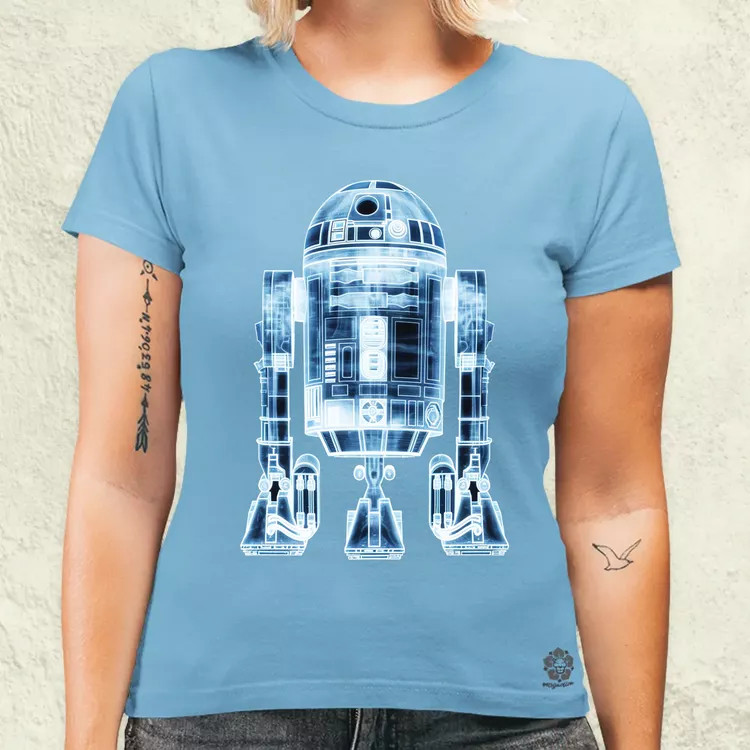 R2-D2 röntgen v2 női póló