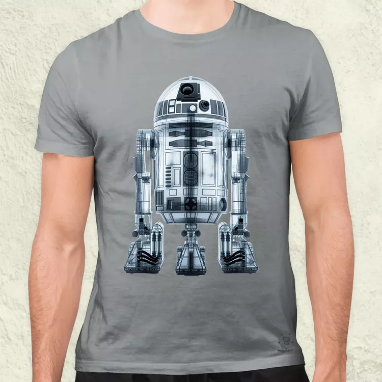 R2-D2 röntgen v4 férfi póló
