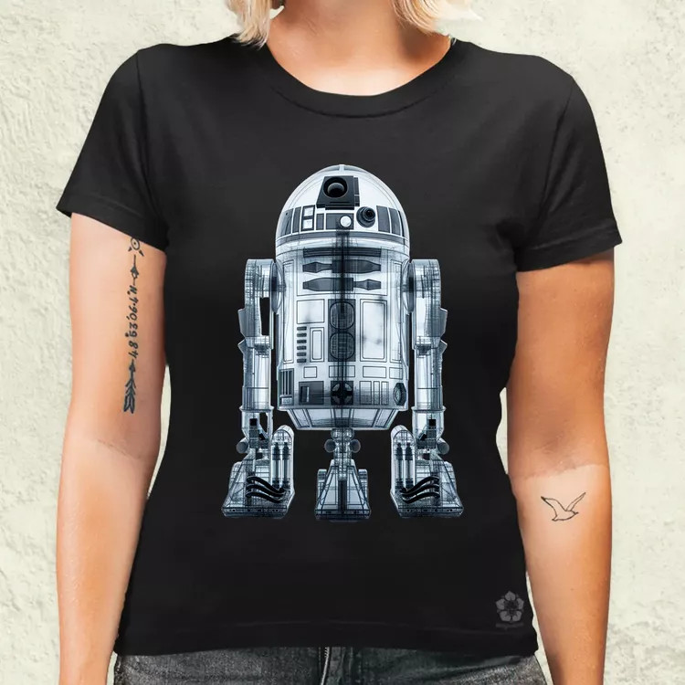 R2-D2 röntgen v4 női póló