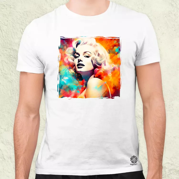 Színes Marilyn v1 férfi póló