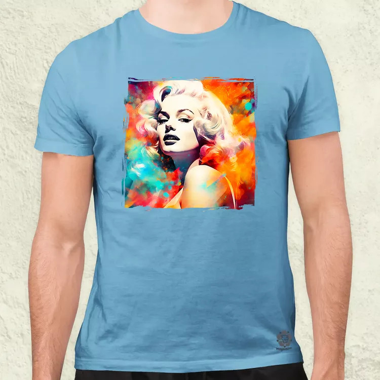 Színes Marilyn v1 férfi póló