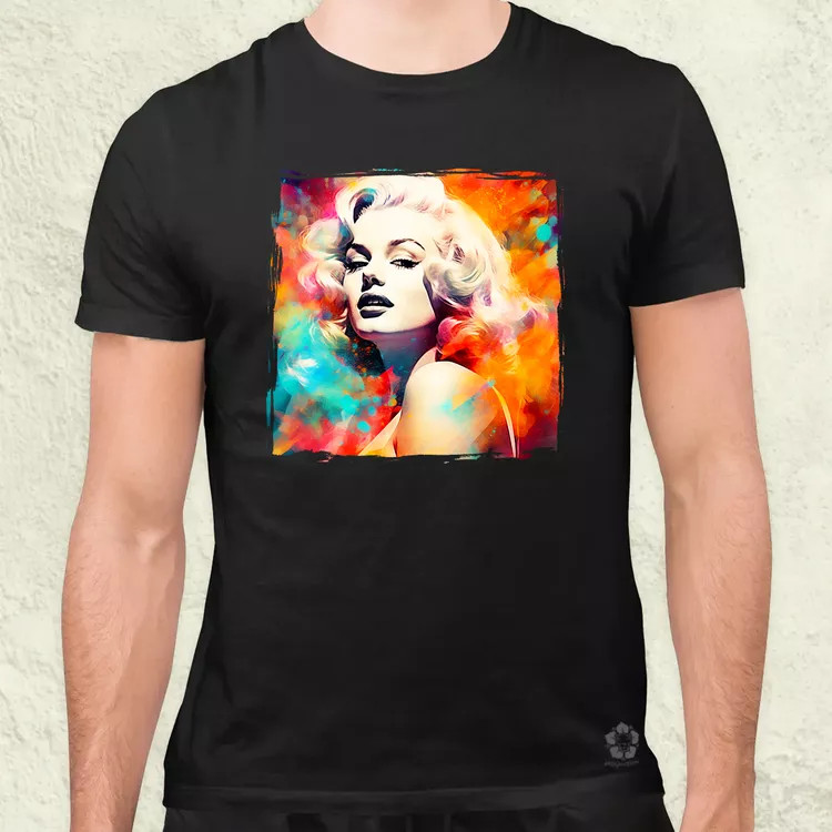 Színes Marilyn v1 férfi póló