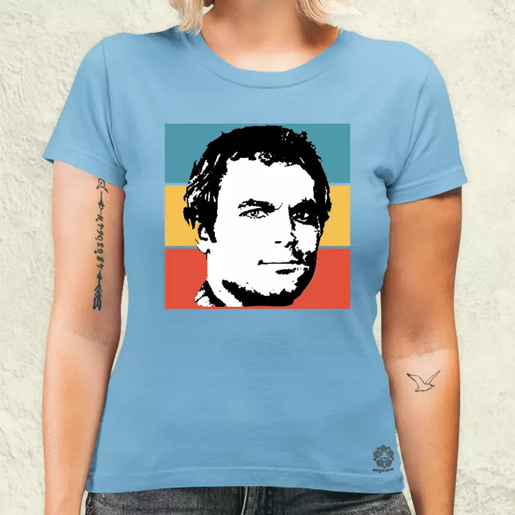 Terence Hill fanart v5 női póló