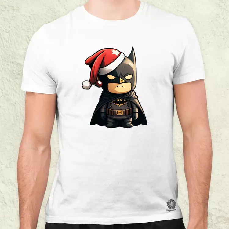 Xmas Batman v1 férfi póló