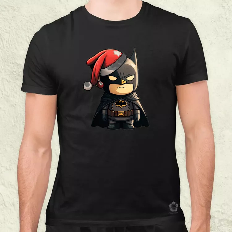 Xmas Batman v1 férfi póló